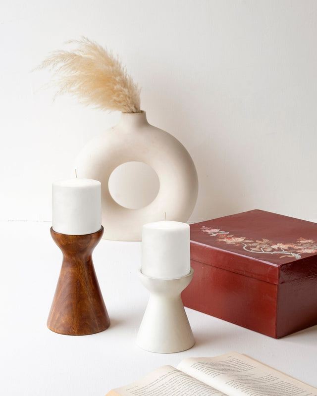 Artisan Glow Candle Holder Gift Set - Silken