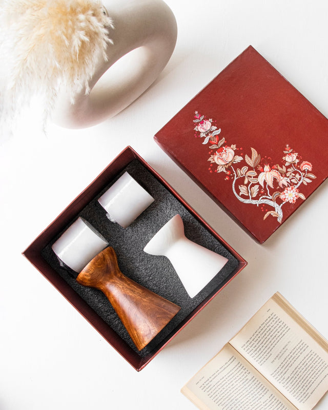 Artisan Glow Candle Holder Gift Set - Silken