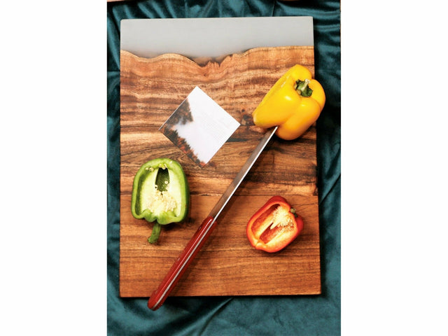 Icicle Wood And Epoxy Cheese Board - Silken
