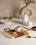 Icicle Wood & Epoxy Serving Tray - Small - Silken