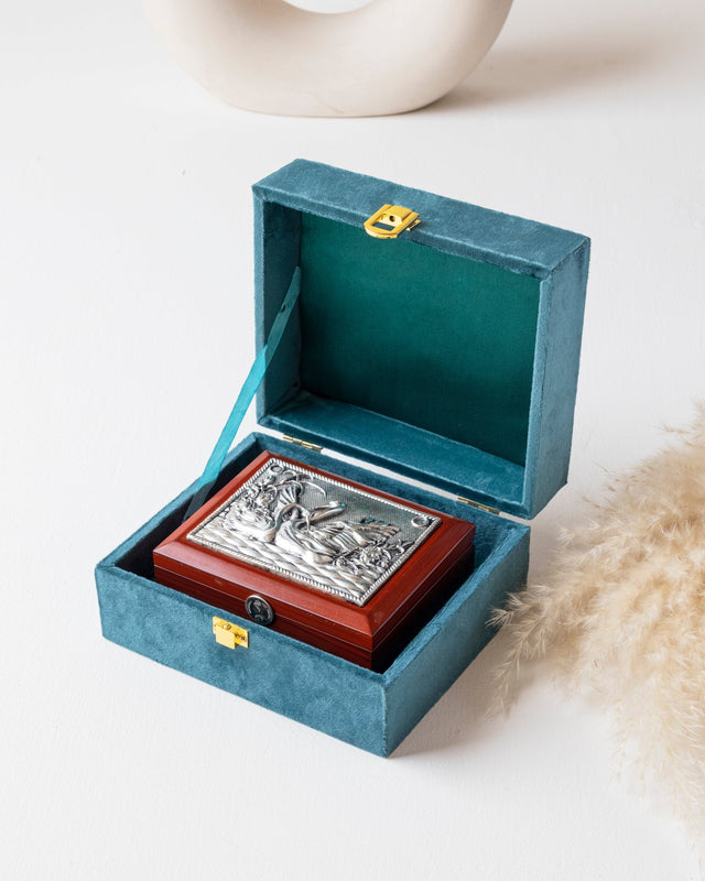 Silver Swan Keepsake Box - Silken