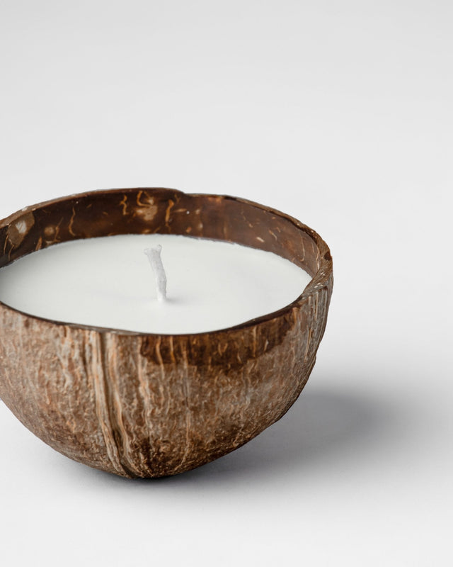 Coconut Shell Soy Wax Candles - Silken