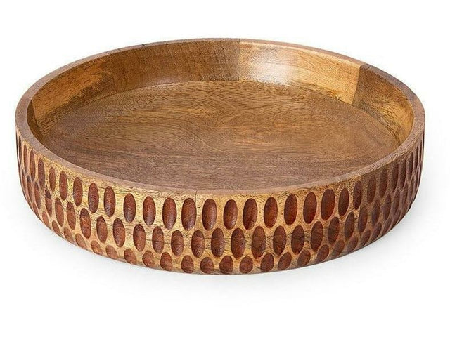 Honeycomb Wood Bowl (Large) - Silken