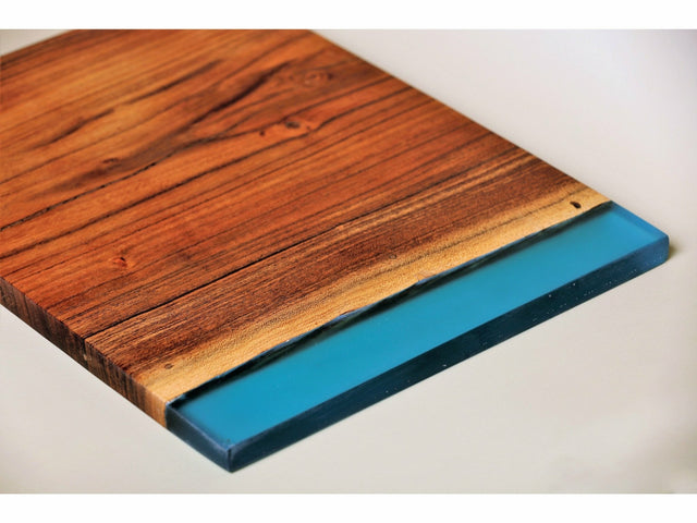 Island Paradise Wood Epoxy Cheese Board - Silken