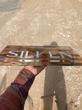 Wood & Epoxy Resin Name Plate - Silken